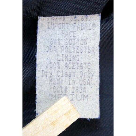 VTG 90s Conterio Teddy Bear Tapestry Vest sz M Lined Cute Button Holiday Dance - Picture 6 of 6